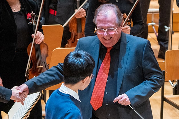 Carlo Jans at the concert